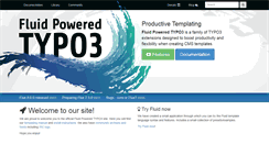 Desktop Screenshot of fluidtypo3.org